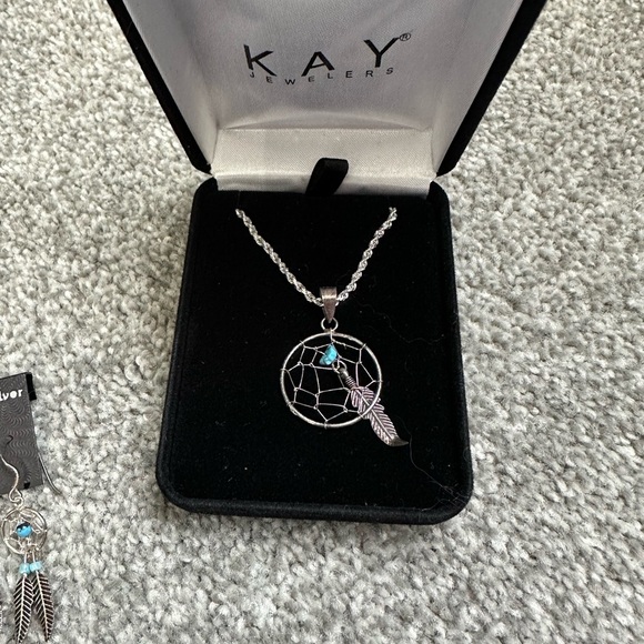 Kay Jewelers Dreamcatcher Pendant Necklace & Earrings - Picture 2 of 4
